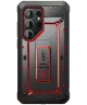 SUPCASE UB Pro Samsung Galaxy S25 Ultra Hoesje Full Protect Kickstand Zwart Rood