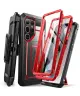 SUPCASE UB Pro Samsung Galaxy S25 Ultra Hoesje Full Protect Kickstand Zwart Rood