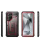 SUPCASE UB Pro Samsung Galaxy S25 Ultra Hoesje Full Protect Kickstand Zwart Rood