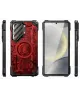 SUPCASE UB Pro MagXT Samsung Galaxy S25 Ultra Hoesje Camera Protector Camo Rood