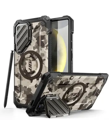 SUPCASE UB Pro MagXT Samsung Galaxy S25 Ultra Hoesje Camera Protector Camo Hoesjes