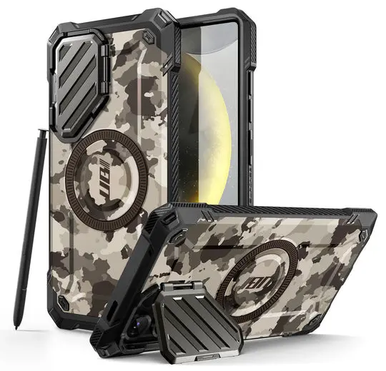 SUPCASE UB Pro MagXT Samsung Galaxy S25 Ultra Hoesje Camera Protector Camo afbeelding 1