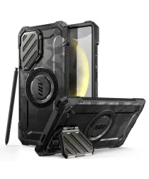 SUPCASE UB Pro MagXT Samsung Galaxy S25 Ultra Hoesje Camera Protector Camo Zwart