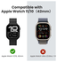 PITAKA Air Case - Apple Watch 11/10 42MM Hoesje - Aramide Ultra Dun - Blauw afbeelding 3