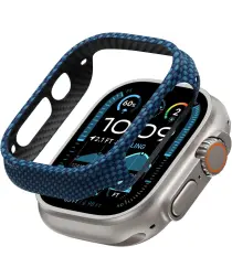 PITAKA Air Case - Apple Watch Ultra/Ultra 2 Hoesje - Aramide Ultra Dun - Blauw