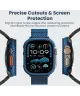 PITAKA Air Case - Apple Watch Ultra/Ultra 2 Hoesje - Aramide Ultra Dun - Blauw