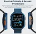 PITAKA Air Case - Apple Watch Ultra/Ultra 2 Hoesje - Aramide Ultra Dun - Blauw afbeelding 7