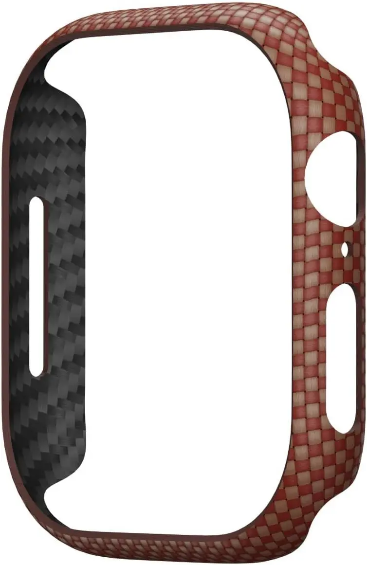 PITAKA Air Case - Apple Watch 10 46MM Hoesje - Aramide Ultra Dun - Sunset afbeelding 2