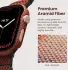 PITAKA Air Case - Apple Watch 10 46MM Hoesje - Aramide Ultra Dun - Sunset afbeelding 4
