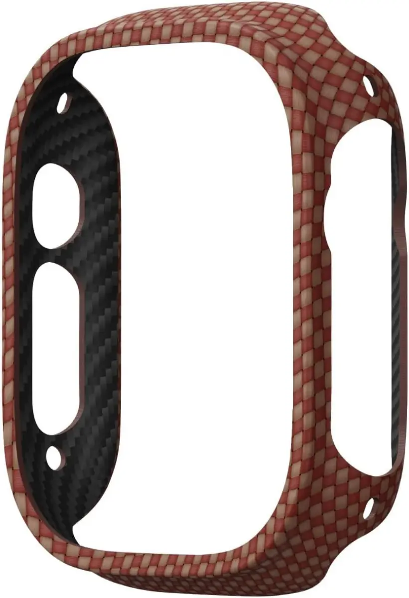 PITAKA Air Case - Apple Watch Ultra/Ultra 2 Hoesje - Aramide Ultra Dun - Sunset afbeelding 2