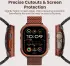PITAKA Air Case - Apple Watch Ultra/Ultra 2 Hoesje - Aramide Ultra Dun - Sunset afbeelding 8