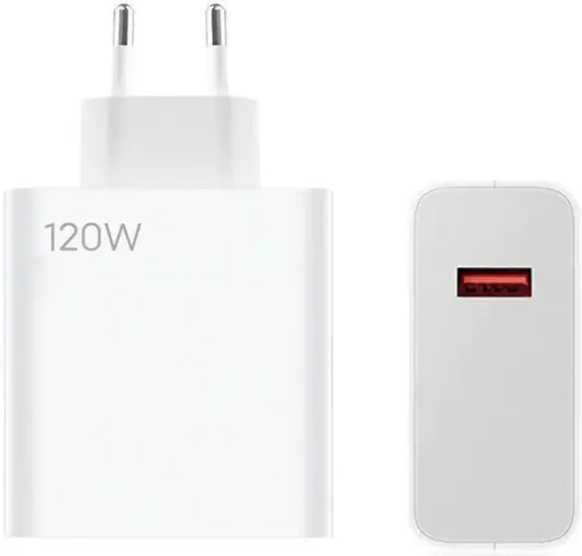 Originele Xiaomi USB-A Adapter 120W Snellader (MDY-13-EE) Wit afbeelding 1