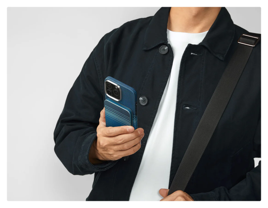 PITAKA MagEZ Universele MagSafe en Qi2 Powerbank Kevlar 5.000 mAh Moonrise afbeelding 4