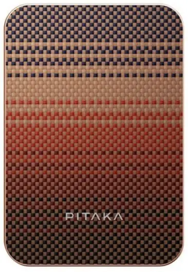 PITAKA 5.000 mAh MagSafe en Qi2 Powerbank Sunset afbeelding 1
