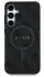 Guess 4G Classic Logo Samsung Galaxy S25 Hoesje MagSafe / Qi2 Back Cover Zwart afbeelding 3