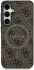 Guess 4G Classic Logo Samsung Galaxy S25 Hoesje MagSafe / Qi2 Back Cover Bruin afbeelding 3