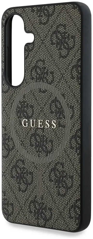 Guess 4G Classic Logo Samsung Galaxy S25 Plus Hoesje MagSafe/Qi2 Backcover Bruin afbeelding 6