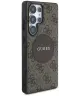 Guess Cirkel Logo Samsung Galaxy S25 Ultra Hoesje MagSafe/Qi2 Back Cover Bruin