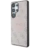 Guess Cirkel Logo Samsung Galaxy S25 Ultra Hoesje MagSafe/Qi2 Back Cover Roze