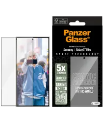 PanzerGlass Ceramic Ultra-Wide Fit Samsung Galaxy S25 Ultra Screen Protector