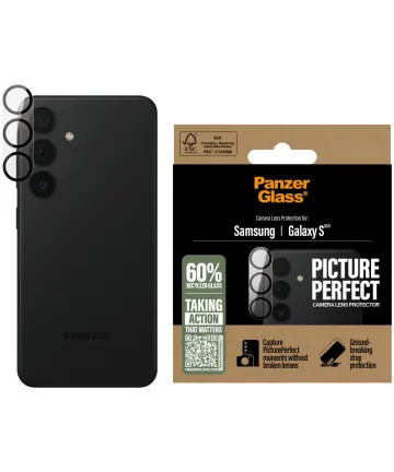 PanzerGlass PicturePerfect Samsung Galaxy S25 Camera Protector Glas Screen Protectors