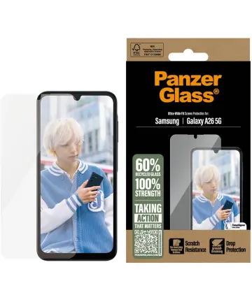 PanzerGlass Ultra-Wide Samsung Galaxy A26 Screen Protector Screen Protectors