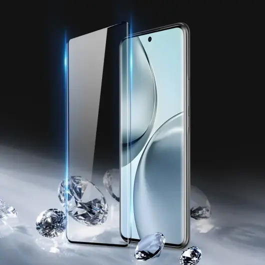 Dux Ducis Realme 14 Pro Plus Screen Protector 9H Tempered Glass afbeelding 2