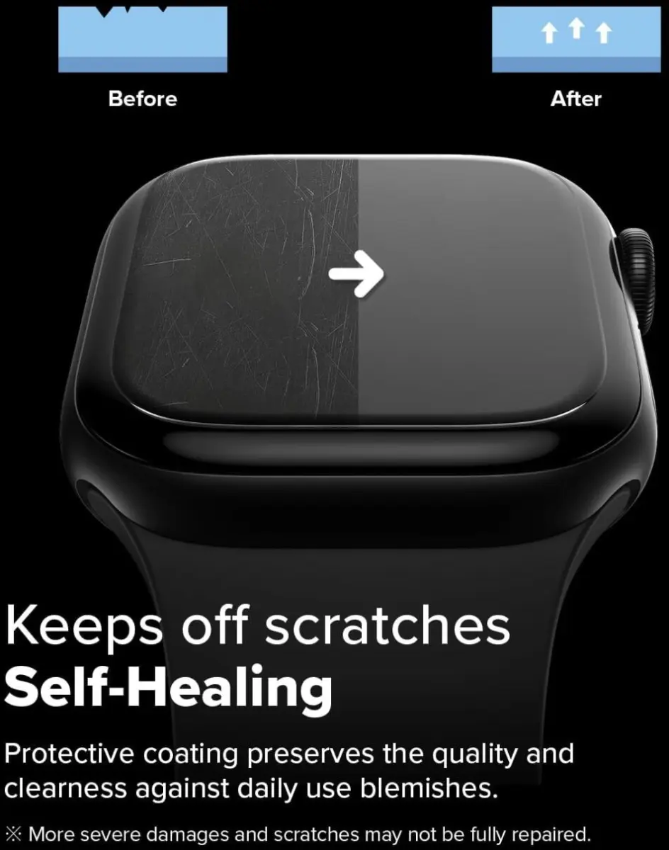 Ringke Dual Easy Pro - Apple Watch 10 46MM Screen Protector - met Jig (2-Pack) afbeelding 10