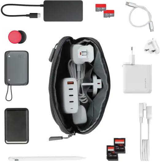 4Smarts Reis Oplader 100W 3x USB-C 1x USB-A Wit afbeelding 11