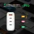 4Smarts Reis Oplader 100W 3x USB-C 1x USB-A Wit afbeelding 4