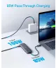 Anker 332 5-in-1 Hub met HDMI 4K/5Gbps USB-A/100W USB-C PD voor MacBook/Laptop