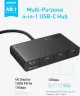 Anker USB-C Display Hub 4-in-1 10Gbps Zwart