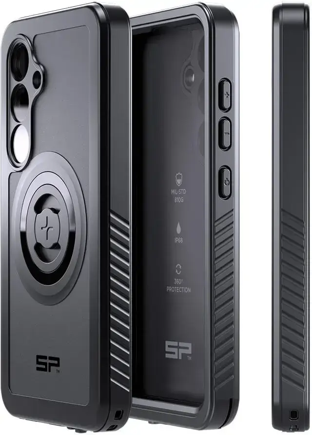 SP Connect Xtreme SPC+ Samsung Galaxy S25 Plus Hoesje Full Protect MagSafe Zwart afbeelding 7