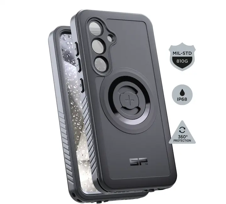 SP Connect Xtreme SPC+ Samsung Galaxy S25 Plus Hoesje Full Protect MagSafe Zwart afbeelding 1