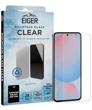 Eiger Mountain Glass Samsung Galaxy S25 / S24 Screen Protector Screen Protectors