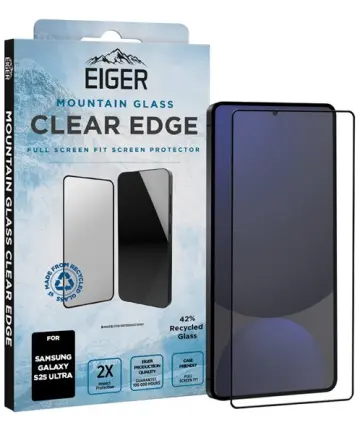 Eiger Mountain Glass Edge Samsung Galaxy S25 Ultra Screen Protector Screen Protectors