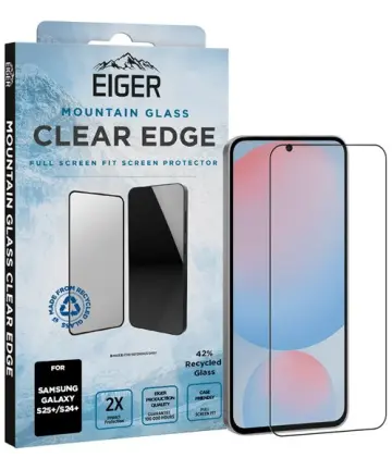 Eiger Mountain Glass Edge Samsung Galaxy S25 Plus / S24 Plus Screen Protector Screen Protectors