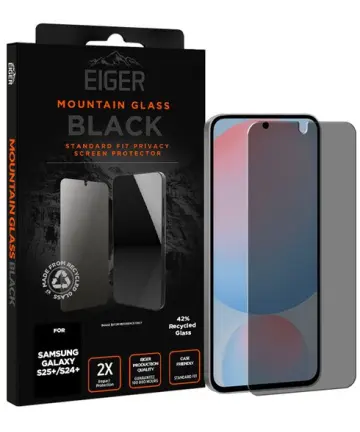 Eiger Mountain Privacy Samsung Galaxy S25 Plus / S24 Plus Screen Protector Screen Protectors