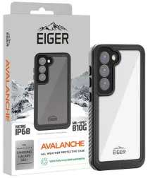 Eiger Avalanche Samsung Galaxy S25 Plus Hoesje Waterdicht Zwart afbeelding