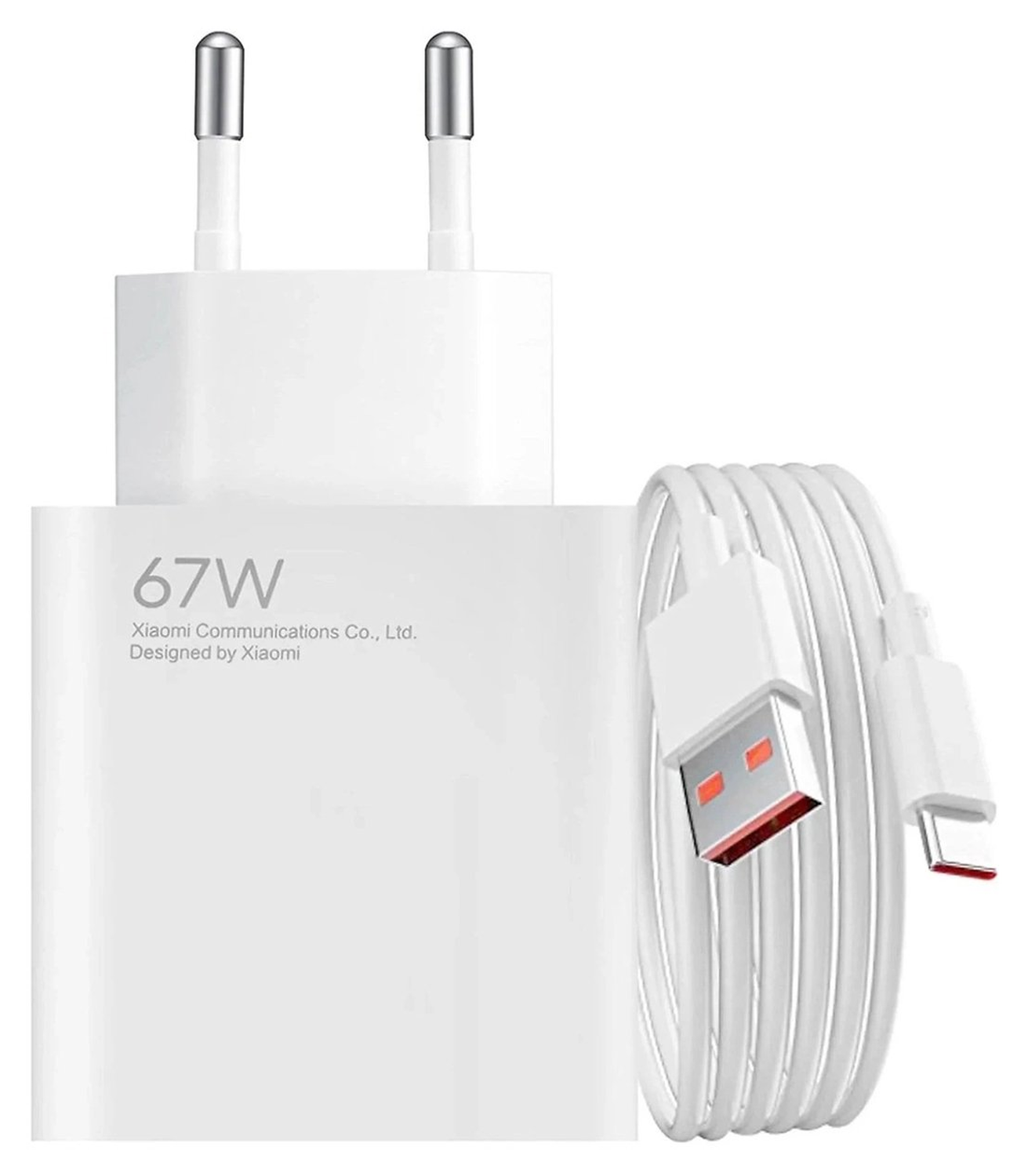 Xiaomi 67W Hyper Charger Combo Type A 67W Snellader + USB-A naar USB-C Kabel 1M afbeelding 3