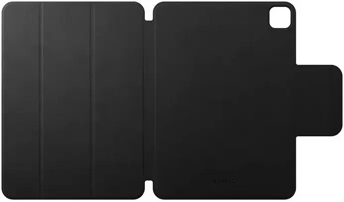 Nomad Leather Folio iPad Pro 13 (2024) Hoes Book Case Leer Zwart afbeelding 3