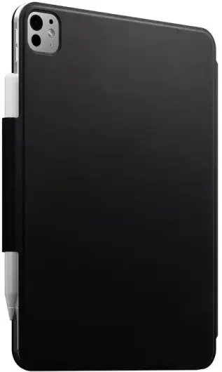 Nomad Leather Folio iPad Pro 13 (2024) Hoes Book Case Leer Zwart afbeelding 7