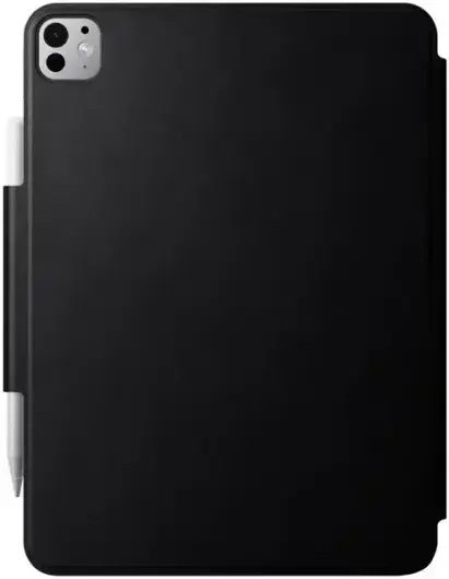 Nomad Leather Folio iPad Pro 13 (2024) Hoes Book Case Leer Zwart afbeelding 8