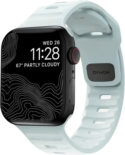 Nomad Sport Strap - Apple Watch Band - 1/10SE/Ultra - 49/46/45/44/42MM - Blauw afbeelding 1