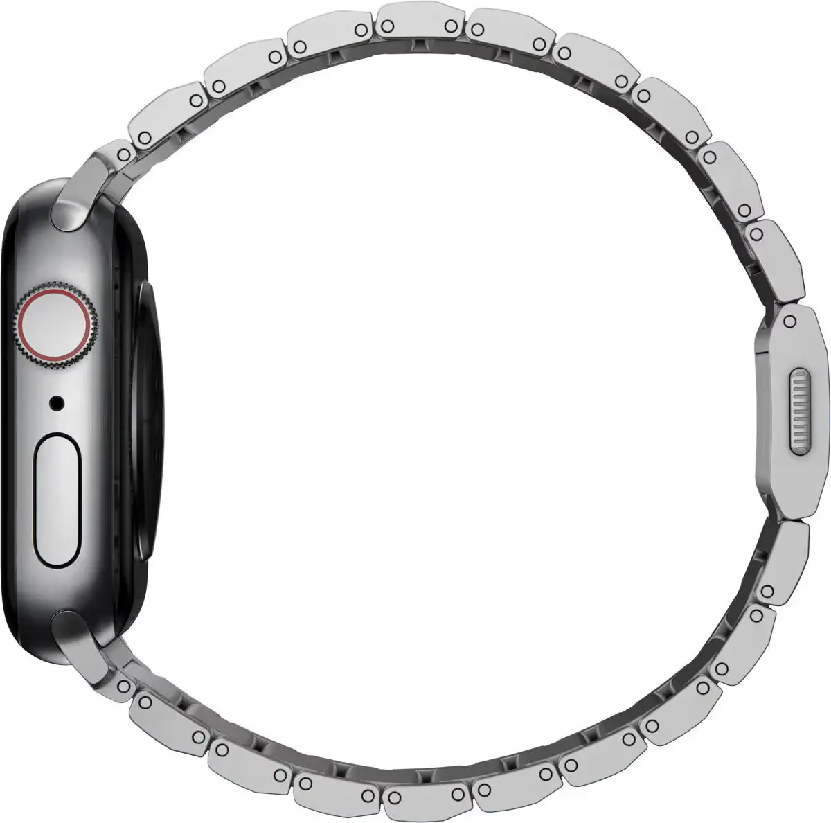 Nomad Titanium - Apple Watch Bandje - 1-10/SE/Ultra - 49/46/45/44/42MM - Naturel afbeelding 2