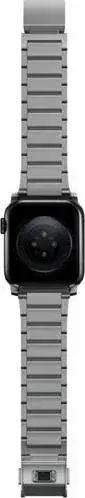 Nomad Titanium - Apple Watch Bandje - 1-10/SE/Ultra - 49/46/45/44/42MM - Naturel afbeelding 7
