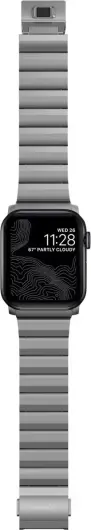 Nomad Titanium - Apple Watch Bandje - 1-10/SE/Ultra - 49/46/45/44/42MM - Naturel afbeelding 6