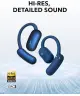 Anker Soundcore AeroFit 2 Open-Ear Draadloze Bluetooth 5.4 Oordopjes Blauw