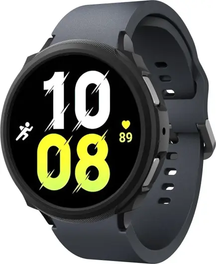 Spigen Liquid Air - Samsung Galaxy Watch 6 - 40MM Hoesje - Zwart afbeelding 1