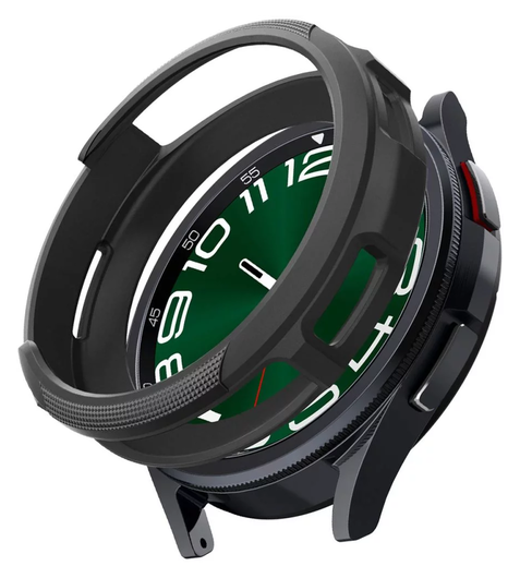 Spigen Liquid Air - Samsung Galaxy Watch 6 Classic 47MM Hoesje - Zwart afbeelding 1